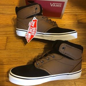New in Box Vans Atwood Hi Nubuck Leather & Suede